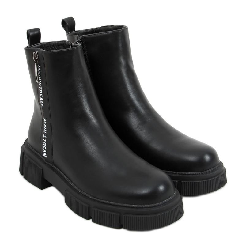 Black women's boots HB-78 Black