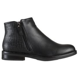 Clowse Casual Snake Print boots black Clowse Casual Snake Print boots black
