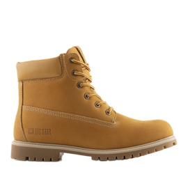 Camel men's Big Star Langlois hiking boots brown Camel men's Big Star Langlois hiking boots brown