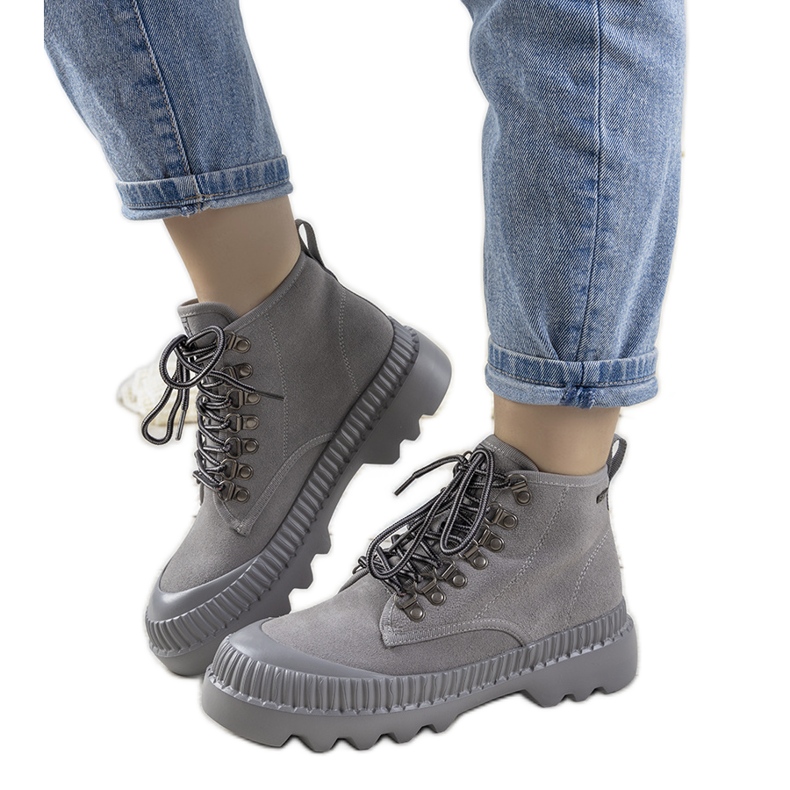 Gray Big Star women's sports boots Laprise grey Gray Big Star women's sports boots Laprise grey