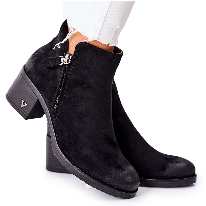Vinceza Women's Suede Black Bellarena boots Vinceza Women's Suede Black Bellarena boots