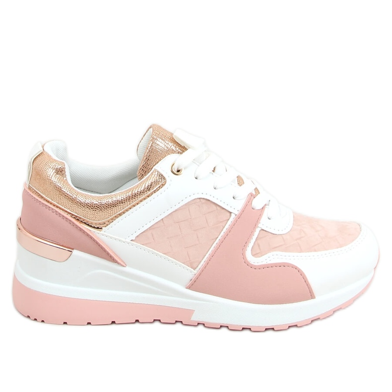 Multicolor sports shoes AD-353 Pink multicolored