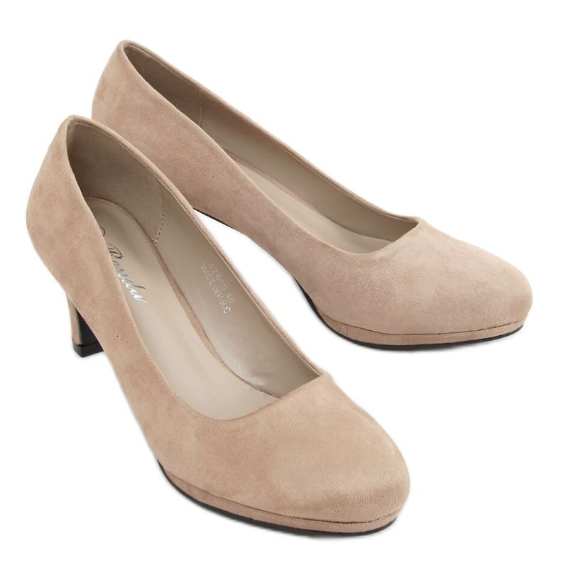 Pumps on the beige KZ600 Khaki platform