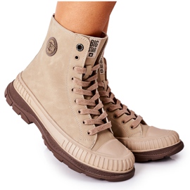 Women's Hiking Boots Big Star II274349 Beige