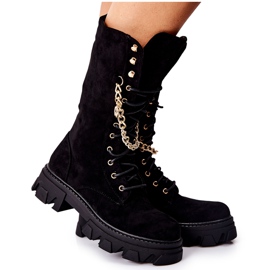 PS1 Women's High Boots Black Boots Villes