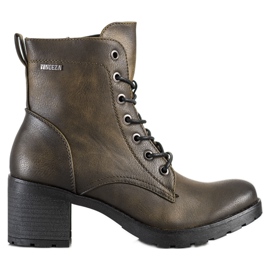 Casual VINCEZA boots green Casual VINCEZA boots green