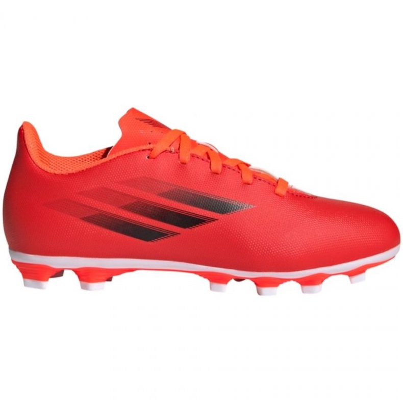 Adidas X Speedflow.4 FxG Jr FY3319 football boots red oranges and reds