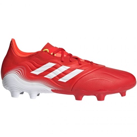 Adidas Copa Sense.2 Fg M FY6177 football boots red oranges and reds Adidas Copa Sense.2 Fg M FY6177 football boots red oranges and reds
