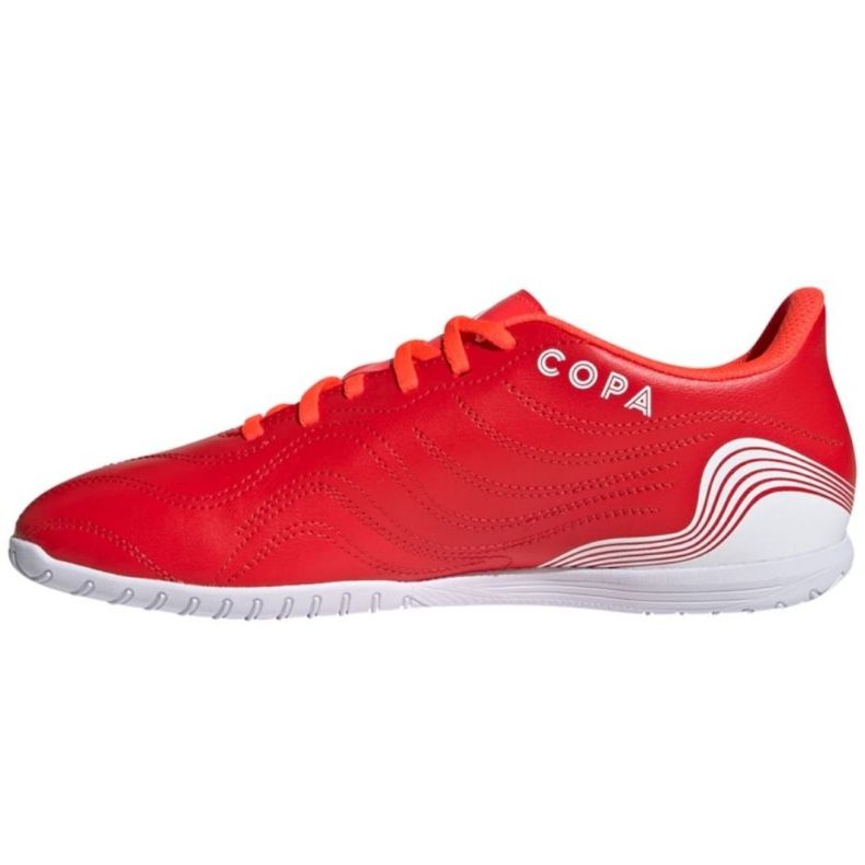Adidas Copa Sense.4 In M FY6181 football boots red oranges and reds