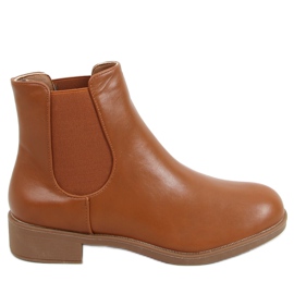 Classic Chelsea boots for women camel 6217 Camel brown