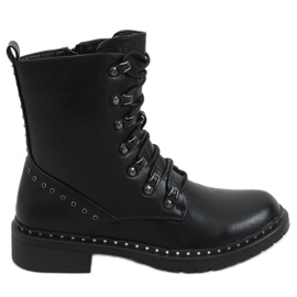 Black XJ-53 Black workery boots