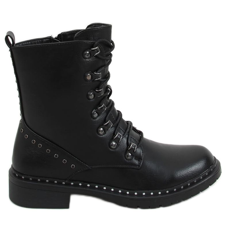 Black XJ-53 Black workery boots