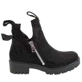 Black boots cut out cut out SP150 Black