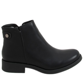 Black Chelsea boots for women MM-827 Black