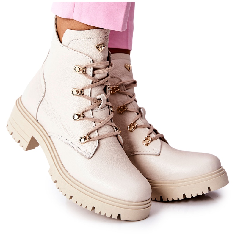 Women's Boots Suede Beige Nicole 2674 Women's Boots Suede Beige Nicole 2674