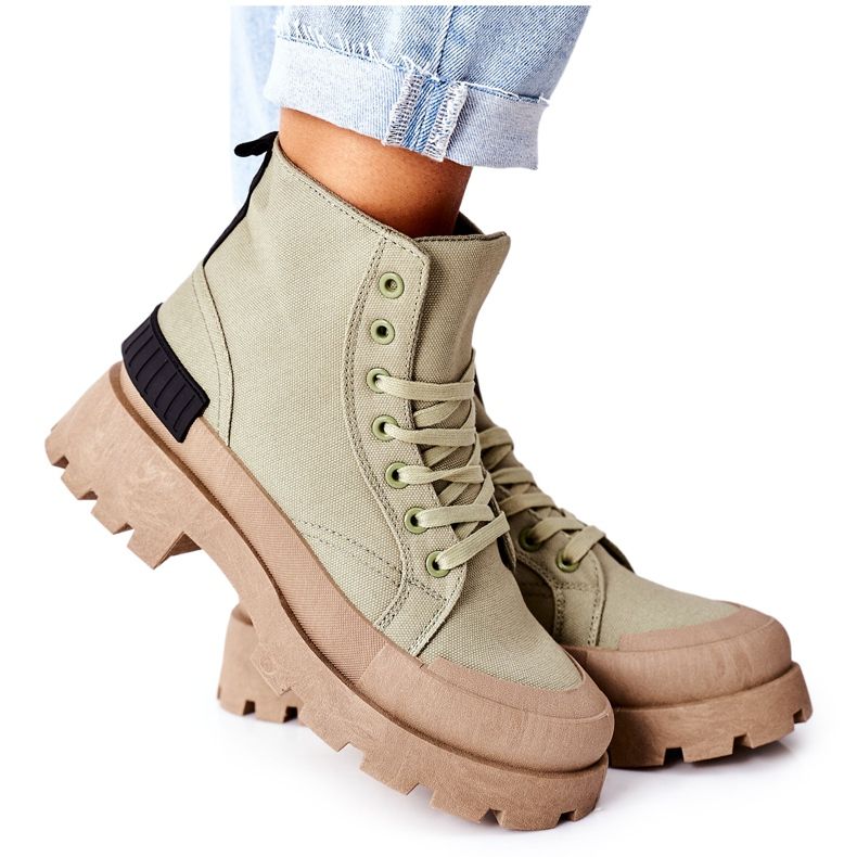 PS1 Women's Boots Green Any One