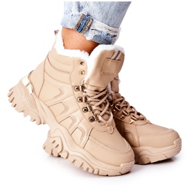PM1 Women's Beige Insulated Hareshaw Trappers