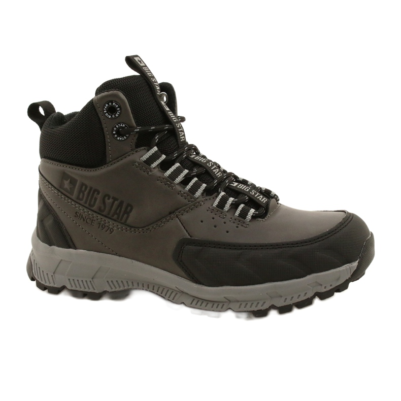 Women's gray-black sports trekkings big star grey
