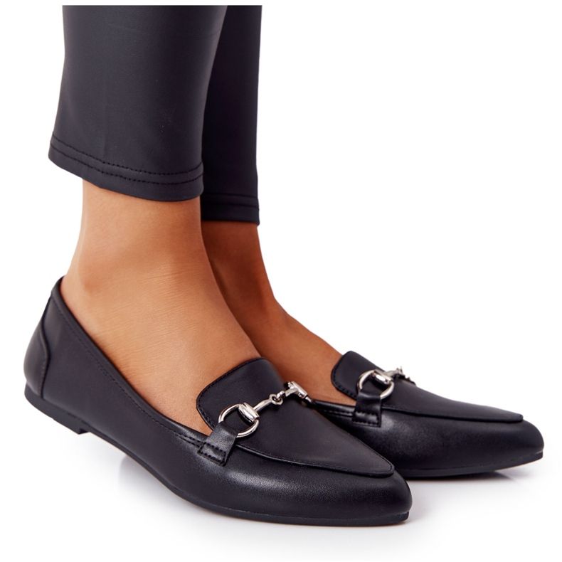 Women's Loafers Sergio Leone MK711 Black
