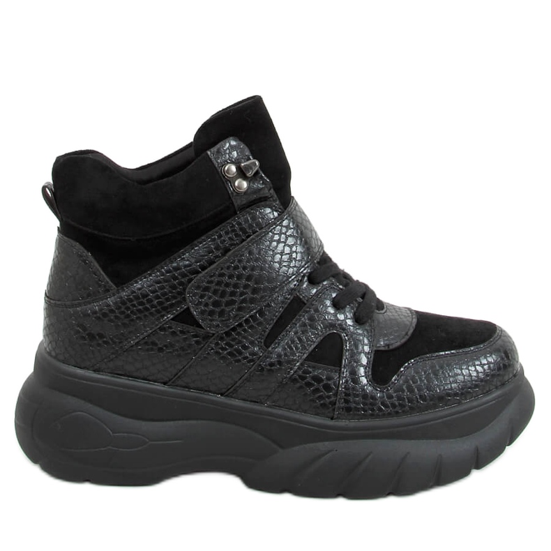 High-soled shoes KL-771 Black