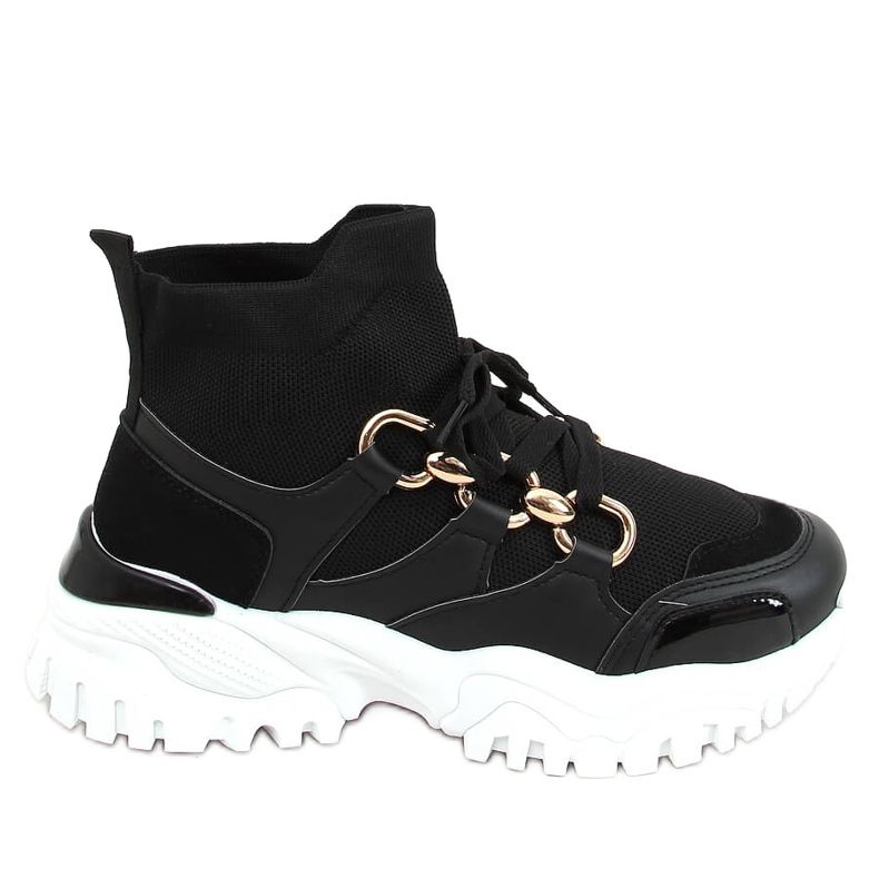 Black 85-736 Black socks sports shoes