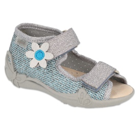 Befado yellow children's shoes 342P023 blue