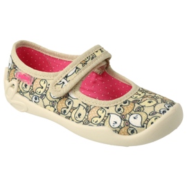 Befado children's shoes 114X467 beige brown Befado children's shoes 114X467 beige brown