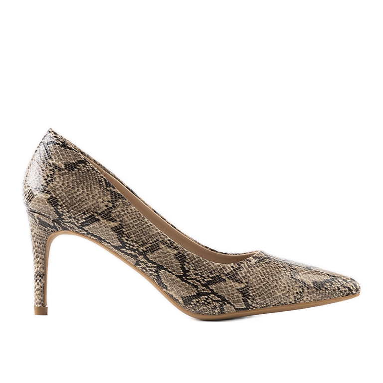 Snake print pumps hotsell