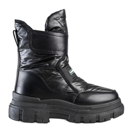 Seastar Velcro snow boots black
