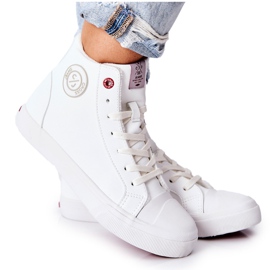 Women's Sneakers Cross Jeans High White II2R4010C