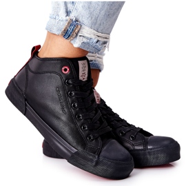 Women's High Sneakers Cross Jeans II2R4032C Black Women's High Sneakers Cross Jeans II2R4032C Black