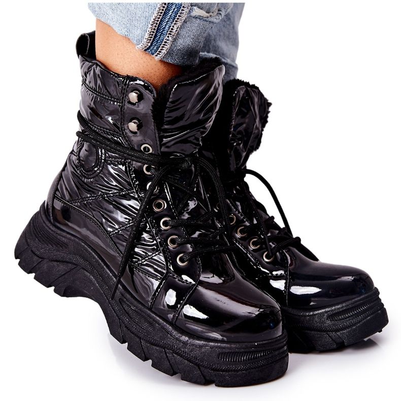 Vinceza Women's Ismobe Black Trappers