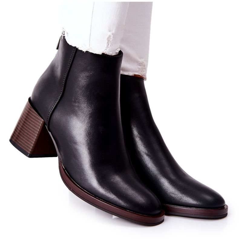 Sergio Leone Boots On A Bar BT545 Black