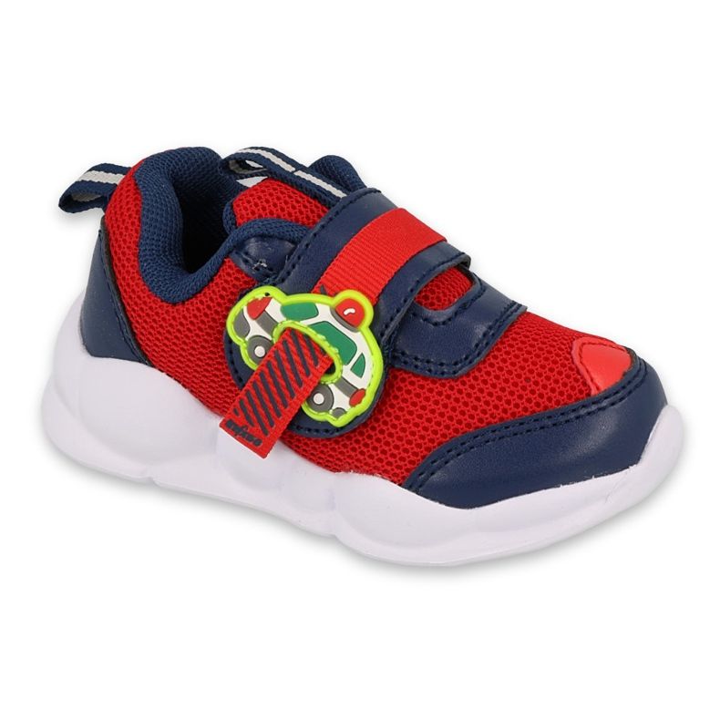 Befado children's shoes 516P095 red navy blue