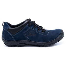 Olivier Men's trekking shoes 7109 navy blue