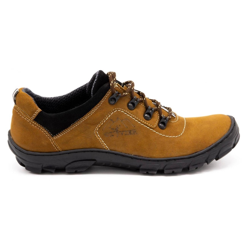 Olivier Men's trekking shoes 7109 ginger orange