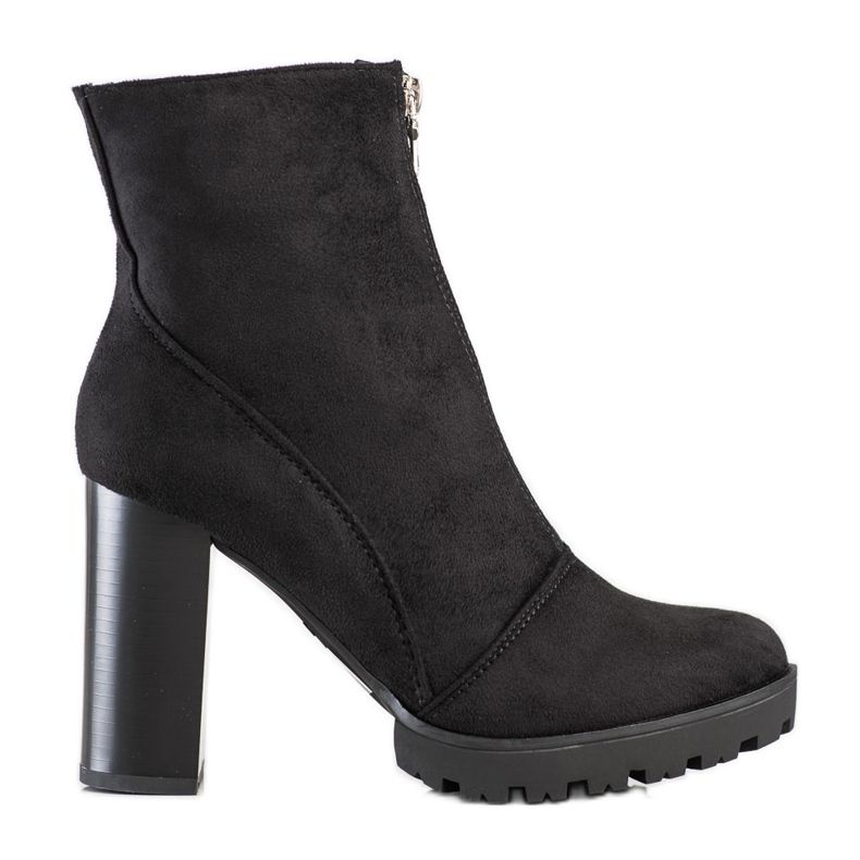 Cm Paris Stylish suede boots black