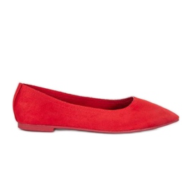 Red Ballerinas to the Spitz Free Woman