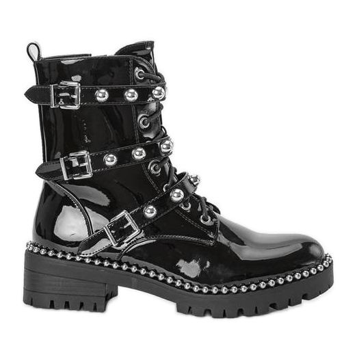 Black embellished Esther sacks