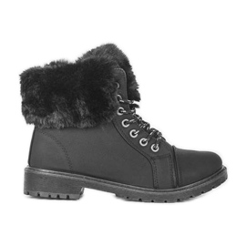 Black, insulated boots from Sia
