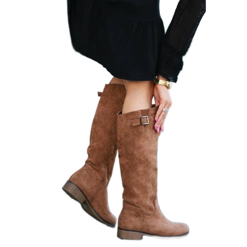 Louise brown flat boots