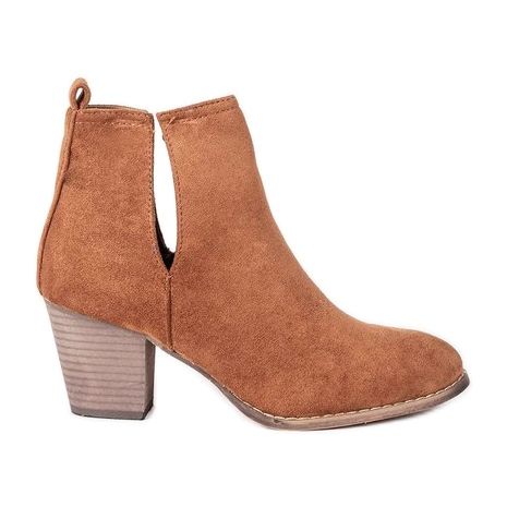 Yvette brown ankle boots