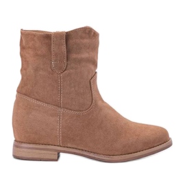Venusi brown ankle boots