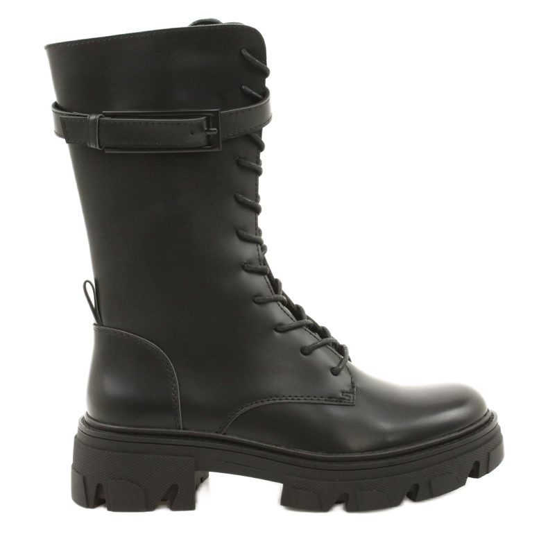 Women's high boots Sergio Leone TR745 black