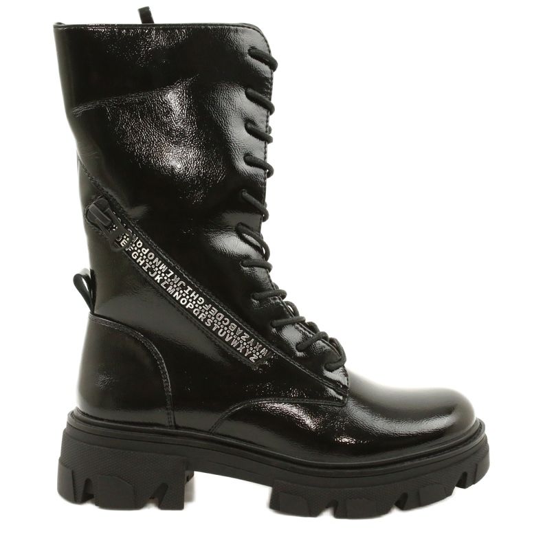 Sergio Leone TR747 High Boots Black