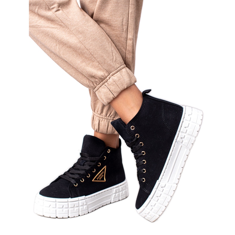 Goodin High Fashion Sneakers black