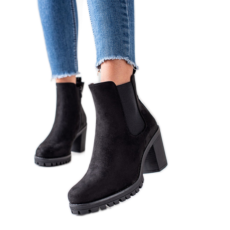 Seastar Classic high-heeled boots black