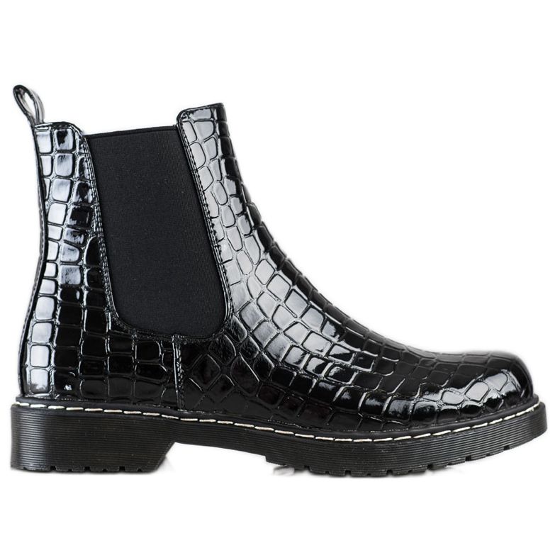 Filippo Fashionable Black Boots