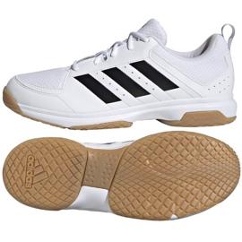 Adidas Ligra 7 M GZ0069 volleyball shoes white white Adidas Ligra 7 M GZ0069 volleyball shoes white white