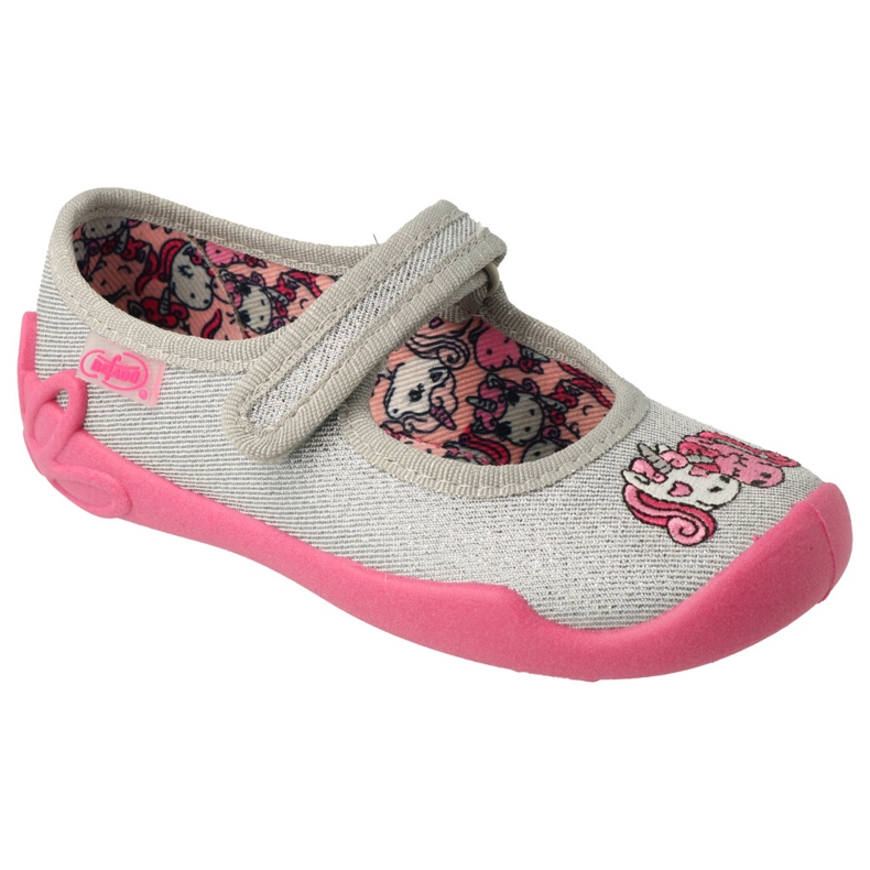 Befado children's shoes 114X464 silver grey